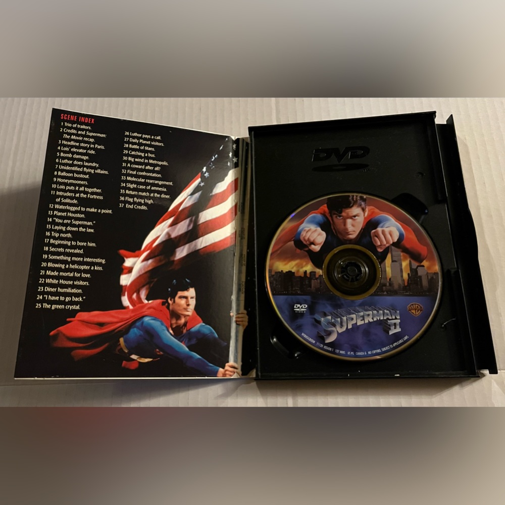 Superman II DVD